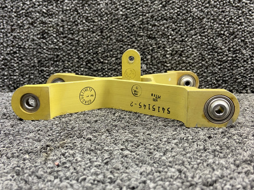 5415145-2 (Use: 5415145-5) Lear Jet 55 Rudder Pedal Adjust Yoke Assembly LH