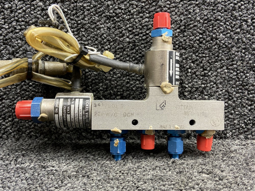 AF56C-386 (Alt: 6600473-2) Eckel Static Shutoff Valve Assembly LH (18-30V)