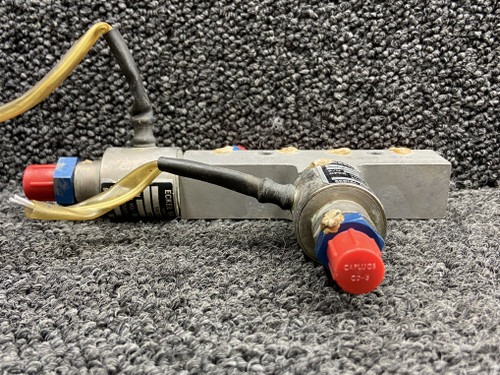 AF56C-384 (Alt: 6600473-1) Eckel Static Shutoff Valve Assembly RH (18-30V)