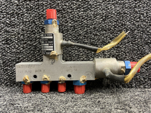 AF56C-384 (Alt: 6600473-1) Eckel Static Shutoff Valve Assembly RH (18-30V)