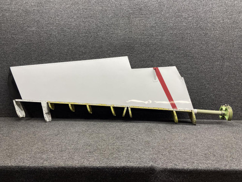 Learjet 5433000-10 Lear Jet 55 Rudder Assembly (Minus Forward Skins and Dent)
