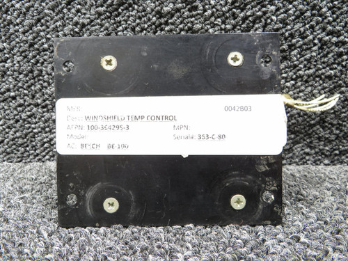 Beechcraft Parts 100-364295-3 Beech Windshield Temperature Control Unit 