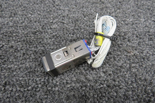 Aerospace Optics M22885-1084415B Aerospace Optics INHIBIT, TERR Push Button Illuminated Switch 