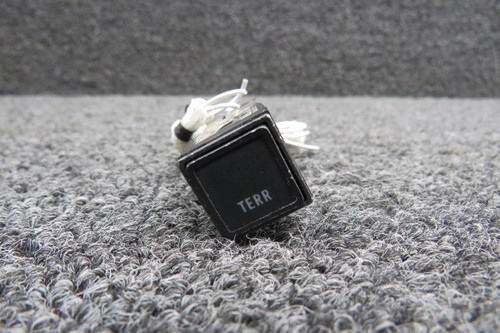 Aerospace Optics M22885-1084415B Aerospace Optics INHIBIT, TERR Push Button Illuminated Switch 