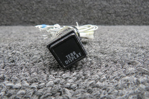 Aerospace Optics M22885-108-4412B Aerospace Optics ON, TERR Push Button Illuminated Switch 