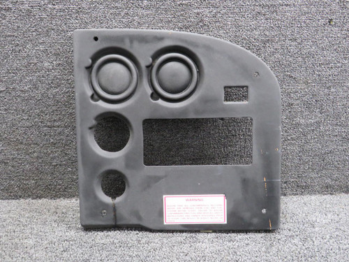 Cessna Aircraft Parts 0513093-10 Cessna 172N Instrument Panel Cover RH (Black) 