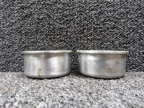 Charles A. Starr 2131-1P-BR Charles A. Starr Co Inc Square Lip Style D Cup Holder (Set of 2) 