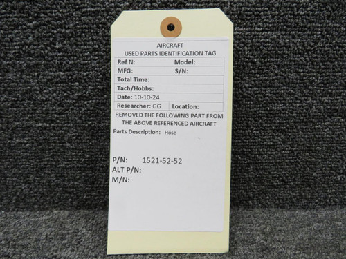 Does Not Apply 1521-52-52 Tube Assembly 