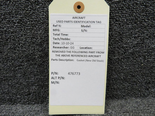Does Not Apply 476773 Gasket (New Old Stock) 