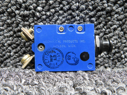 Mechanical Products 1500-052-5 (Alt: MP-1509) Mechanical Products Push Breaker Switch (Amps: 5) 