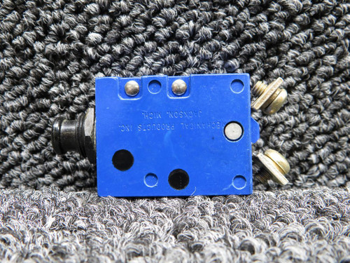 Mechanical Products 1500-052-5 (Alt: MP-1509) Mechanical Products Push Breaker Switch (Amps: 5) 
