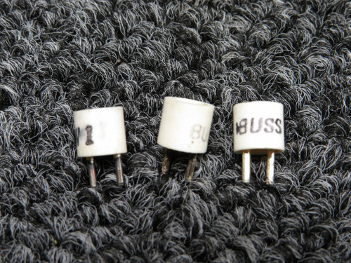 Bussman GMW-1 Bussmann Small Fuse Set of 3 (Amps: 1) 
