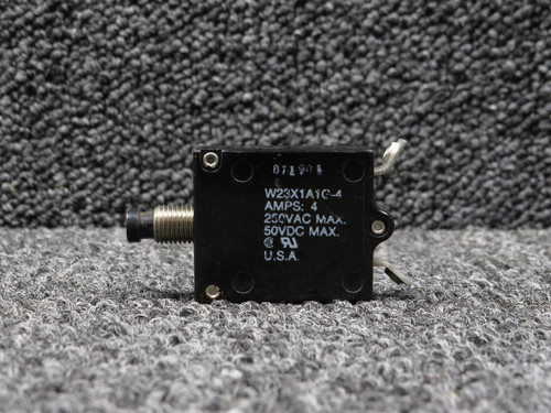 Potter and Brumfield W23X1A1G-4 Potter & Brumfield Circuit Breaker (4 amps) 