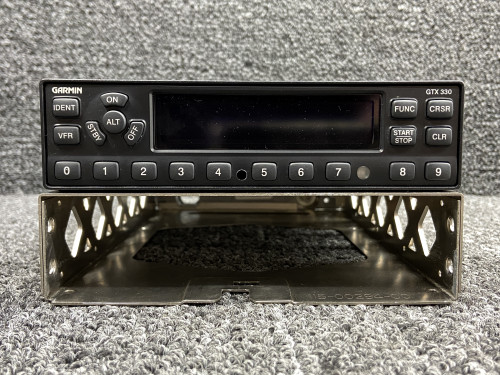 011-00455-60 Garmin GTX-330ES ADS-B Out Transponder with Tray & Mods (14-28V)