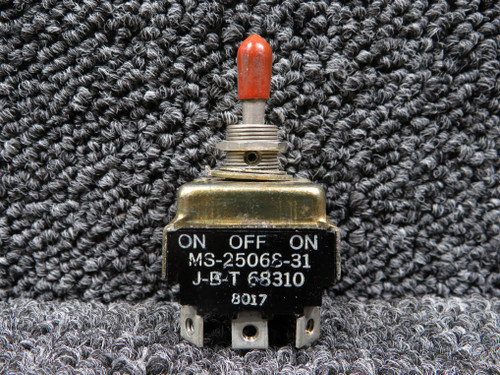 MS-25068-31 (Alt: J-B-T68310) JBT Momentary Toggle Switch Assembly