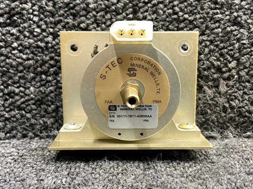 0111 S-Tec Absolute Pressure Transducer with Mounting Brackets (Minus Connector)