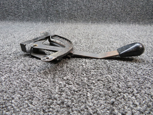 1213315-5, 1213316-1 Cessna 210K Cowl Flap Lever Assembly w Bracket