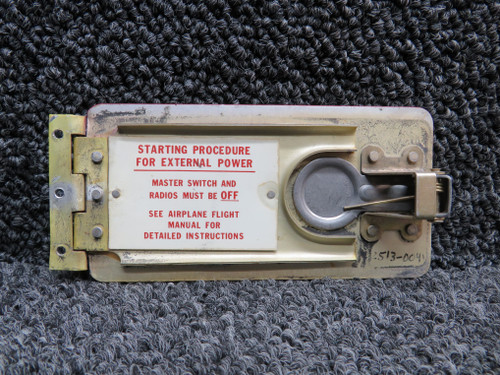 42513-004 Piper PA32R-301 Power Receptacle Door Assembly (Colored)