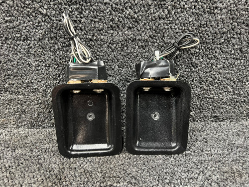 FAP08-14 Forbes Aircraft Products 2 Hole Mic Jack Housing (Set of 2)