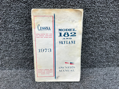 D1003-13 1973 Cessna 182 and Skylane Owners Manual For Sale
