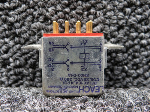 M400-D4A Leach Relay (Volts: 28)(Amps: 10)
