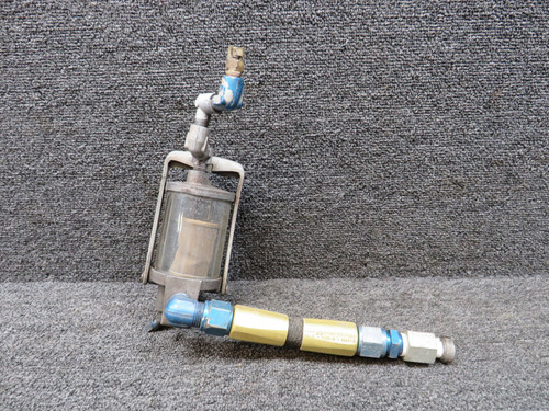 G199-100 Garwin Fuel Strainer with Fittings (Glass Bowl)