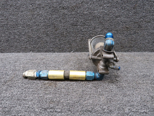 G199-100 Garwin Fuel Strainer with Fittings (Glass Bowl)