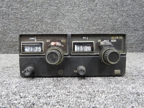 069-1019-00 King Radio KX-175B Nav-Com Radio with Tray & Mods (14V)