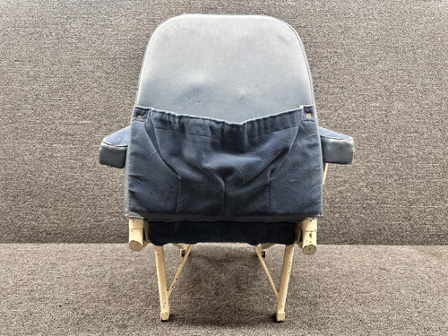 Cessna Aircraft Parts 5091402-1 Cessna 411 Passenger Rear Facing Seat Assembly (Rails: 12.75”) 