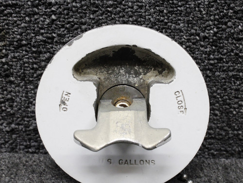 431-9R (Use: C156005-0107) Shaw Aero Fuel Cap Assembly with Chain (Size: 3”)