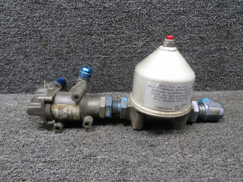 Fluid Regulators  H674-02A-2 Fluid Regulators De-Ice Shuttle Valve with Filter Assembly 