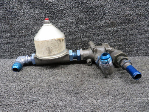 Fluid Regulators  H674-02A-2 Fluid Regulators De-Ice Shuttle Valve with Filter Assembly 