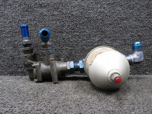Fluid Regulators  H674-02A-2 Fluid Regulators De-Ice Shuttle Valve with Filter Assembly 