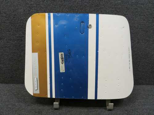 0711629-1 Cessna 182J Baggage Door Assembly (Striped) – BAS Part Sales
