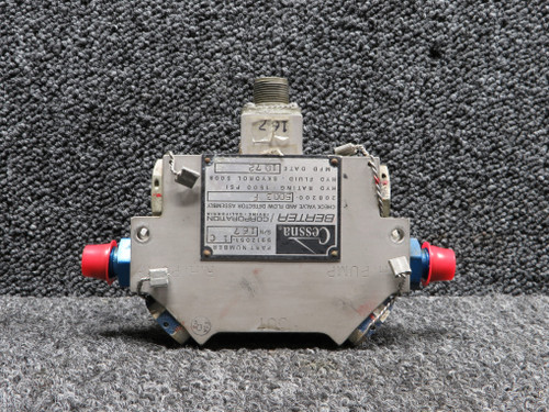 208200-5003F (Alt: 9912051-1C) Berter Check Valve and Flow Detector Assembly