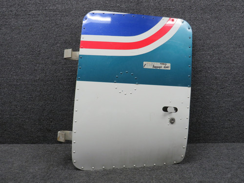 0711101-22 Cessna 182A Baggage Door Assembly (Loose Latch) (Striped)