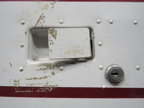 0711629-5 Cessna 182M Baggage Door Assembly (Worn) (Striped)