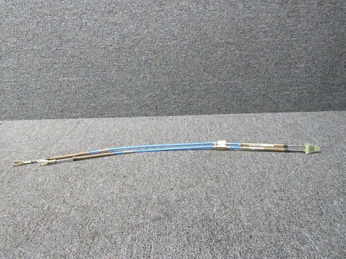 6505 / 6508 / 0713701-2 Cessna 182 McFarlane Cowl Flap Cable RH & LH W/ Clevis BAS Part Sales | Airplane Parts