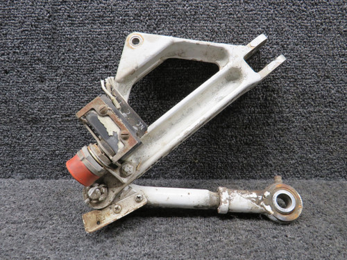 20767-004 Piper PA24-250 Main Gear Upper Side Brace Assembly LH w Switch, Link