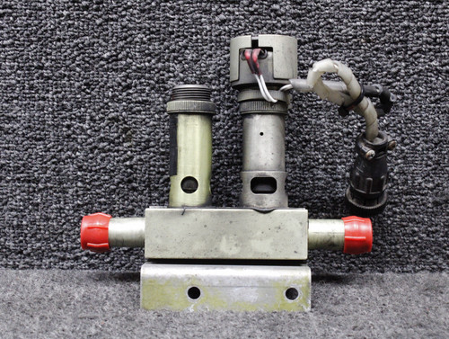 3D2387-01 Goodrich De-Icer Pressure Control Valve w Support Bracket