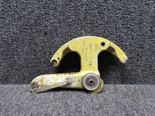  2325077-12 (Alt: 2325077-20) Lear L-25B Sector Assembly w Position Switch Arm RH 