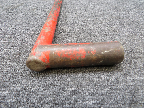 Tow Bar Assembly (Worn Paint, Rusted Bar)