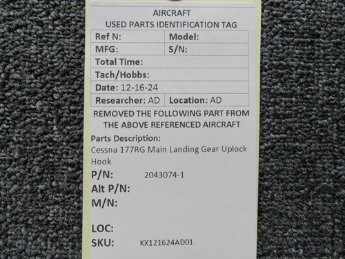 5042020-1 Cessna Nose Gear Drag Link Assembly – BAS Part Sales