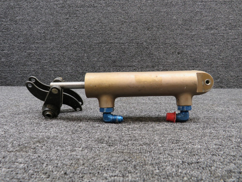 1281029-1 Cessna 210L Main Gear Spring Door Actuator Assembly with Bellcrank