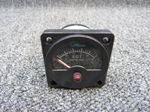 46164 Piper PA32RT-300T Alcor EGT Indicator W/ Probe & STC BAS Part Sales | Airplane Parts