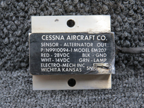 9910094-1 Electromech EM207 Alternator Out Sensor Unit (14-28V)