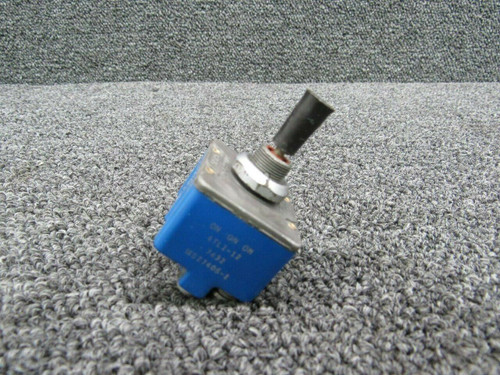 4TL1-12 (Alt: MS27406-1) Micro Switch Toggle Switch Assembly (Black)