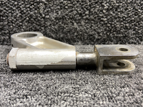 0842104-3, 5045211-2 Cessna 421B Nose Gear Retract Adjust Bellcrank w Fork