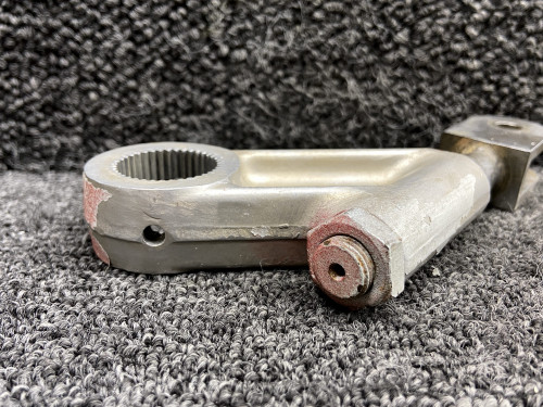 0842104-3, 5045211-2 Cessna 421B Nose Gear Retract Adjust Bellcrank w Fork