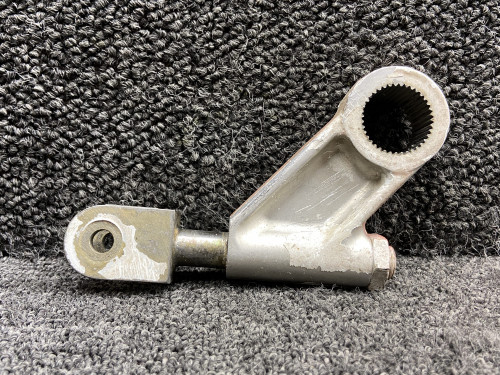 0842104-3, 5045211-2 Cessna 421B Nose Gear Retract Adjust Bellcrank w Fork